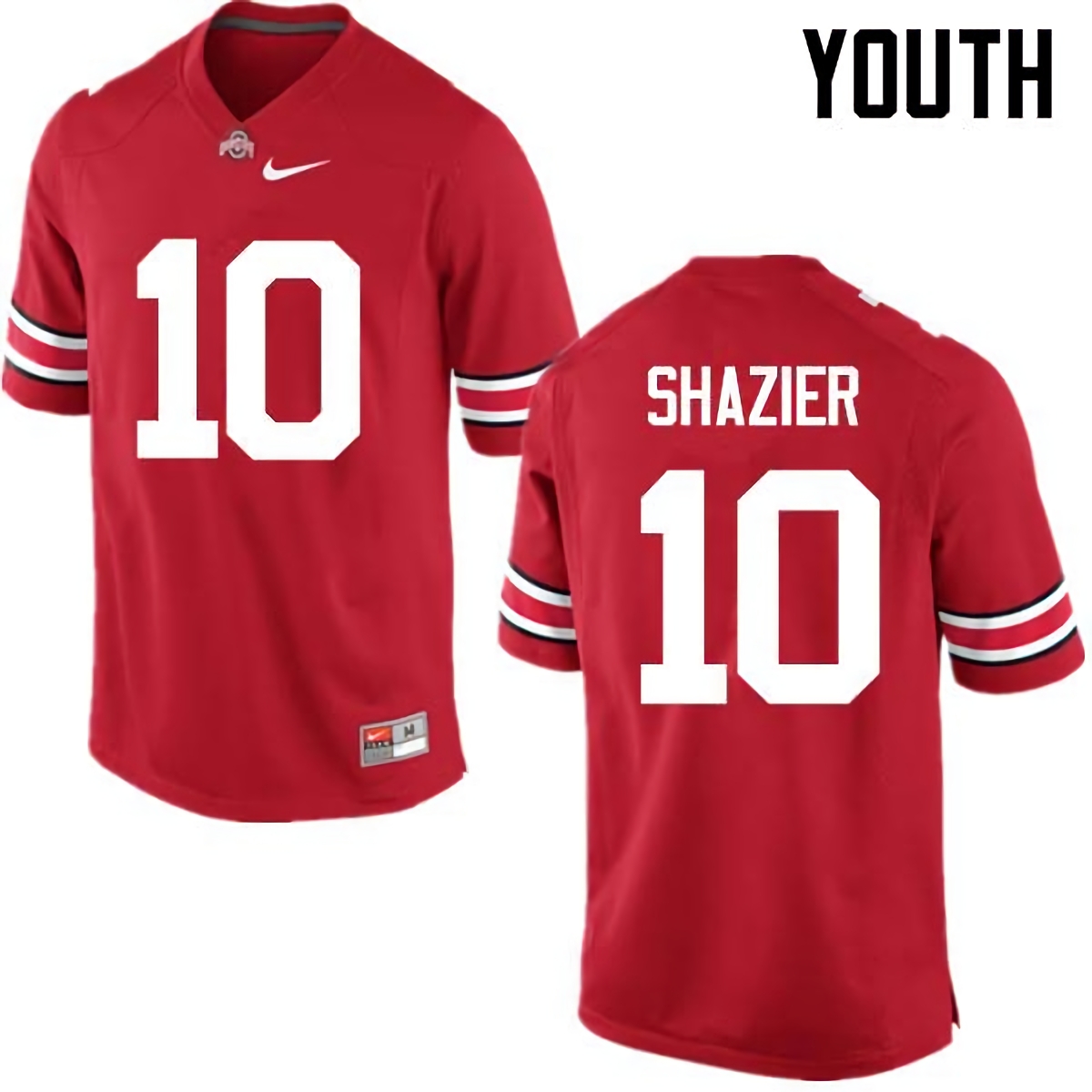 Ryan Shazier Ohio State Buckeyes Youth NCAA #10 Nike Red College Stitched Football Jersey UZI5056TR